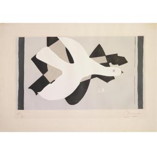 Georges Braque - L\'Oiseau Et Son Ombre Iii (V. 158)