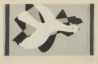 Georges Braque - L\'Oiseau Et Son Ombre Iii (V. 158)