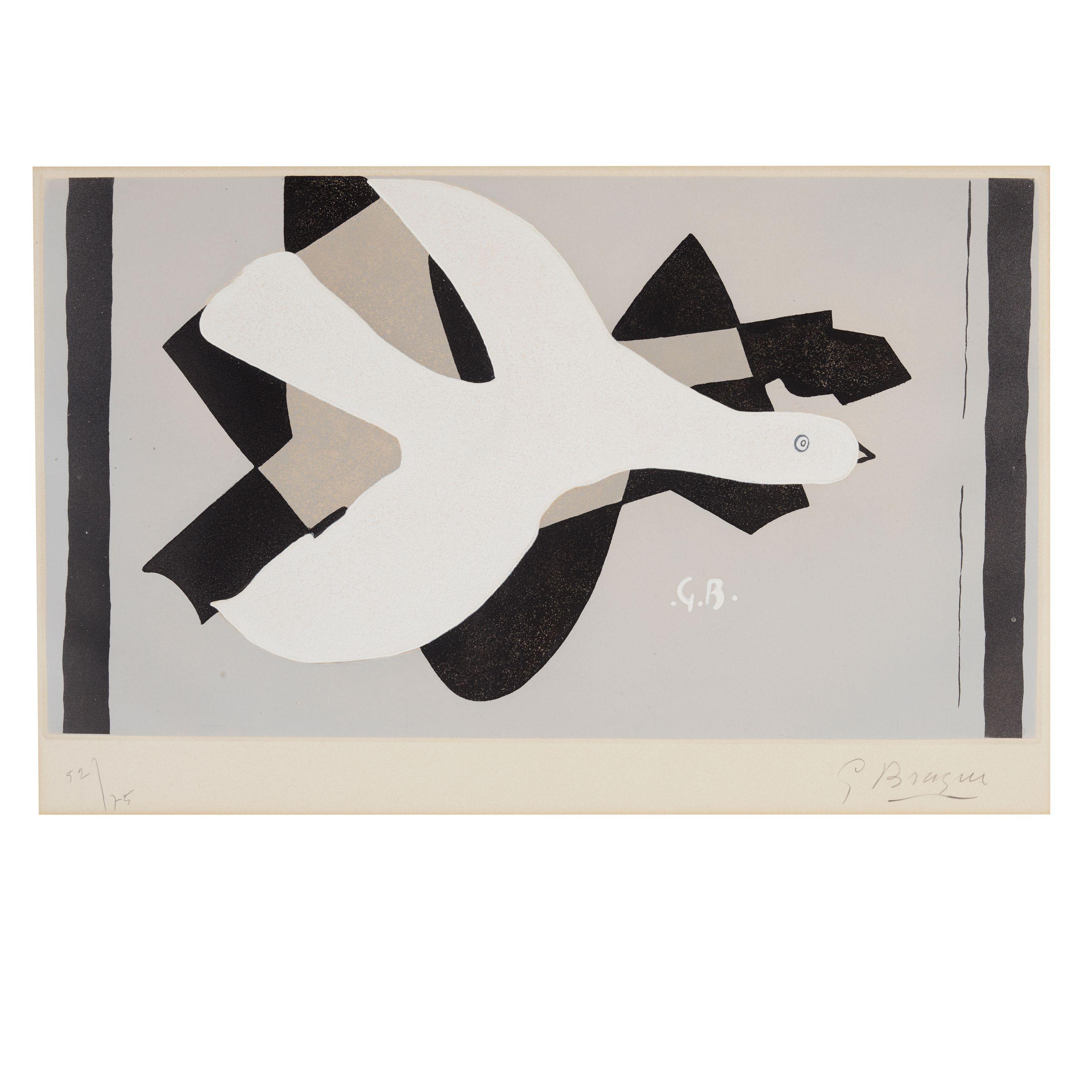 Georges Braque - L\'oiseau et son ombre III