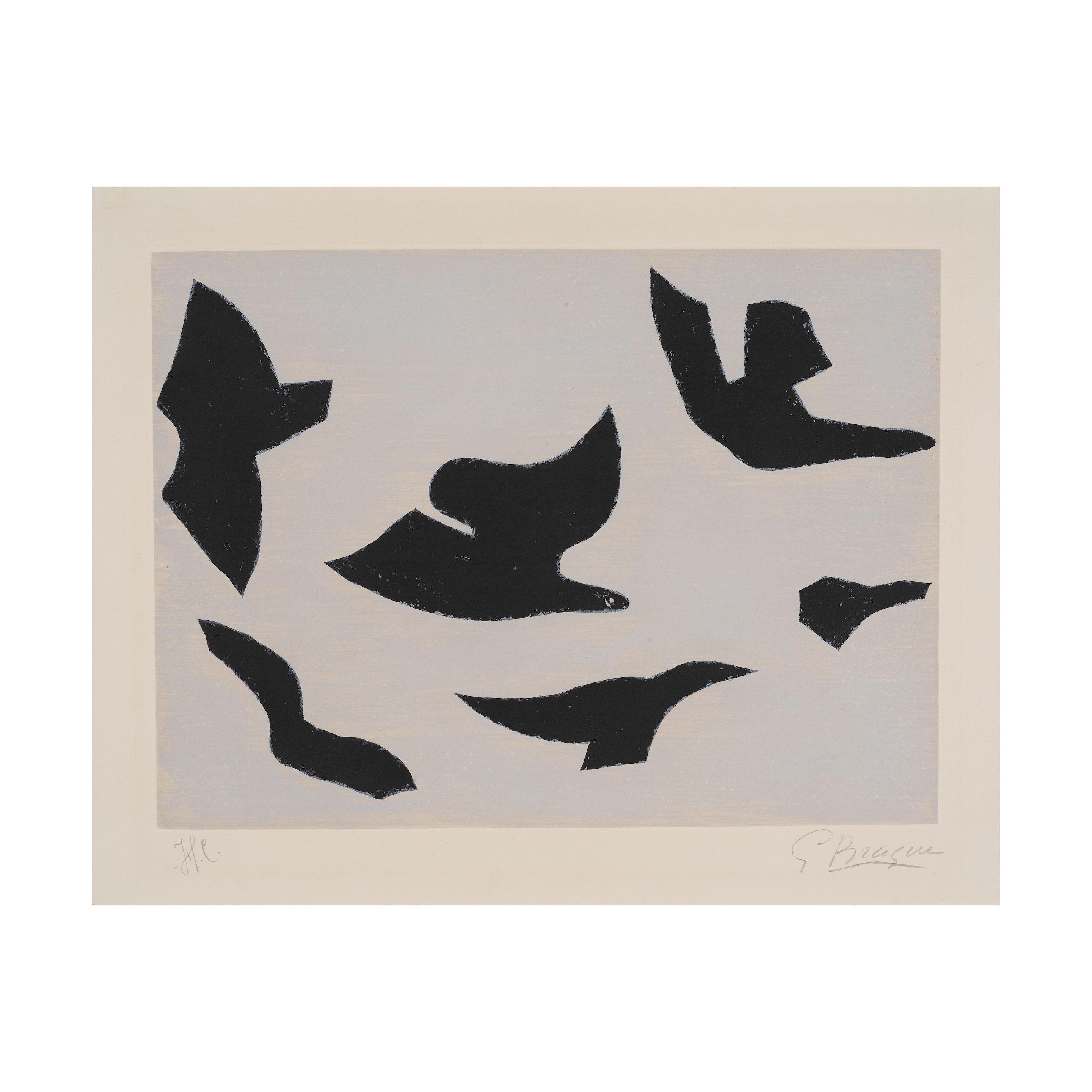 Georges Braque - L\'ordre des oiseaux, 1962