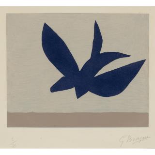 Georges Braque - L\'Ordre Des Oiseaux: One Plate (See Vallier 82) 