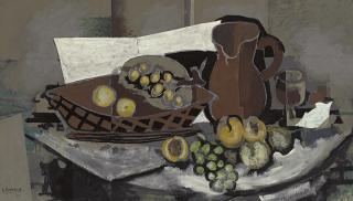 Georges Braque - Nature morte à la corbeille de fruits