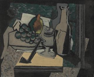 Georges Braque - Nature morte à la pipe