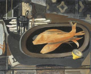 Georges Braque - Nature morte au poisson