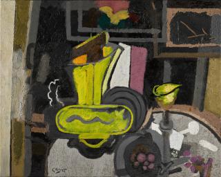 Georges Braque - Nature morte au pot jaune