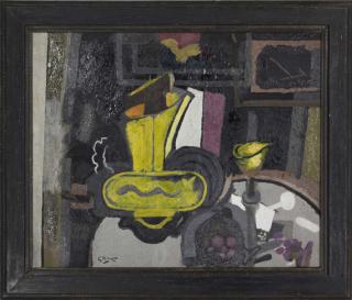 Georges Braque - Nature morte au pot jaune