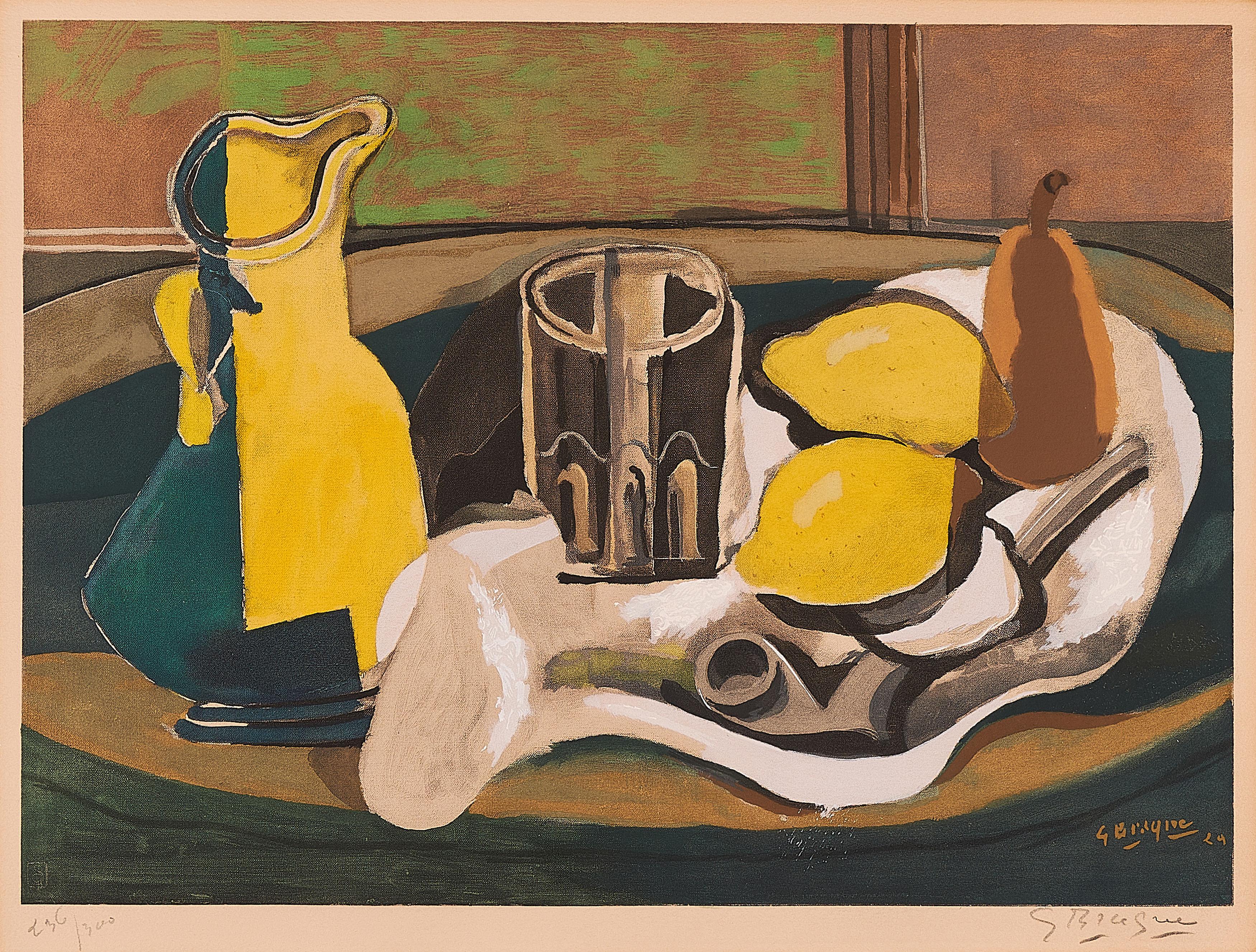 Georges Braque - Nature morte aux citrons.