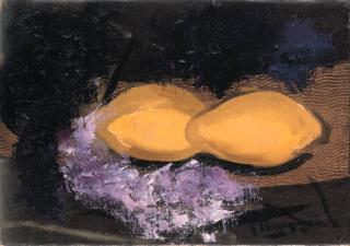 Georges Braque - Nature morte de citrons