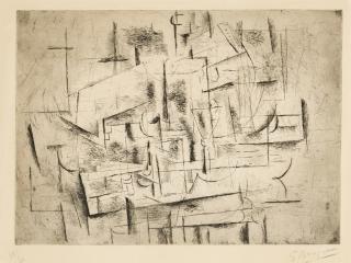 Georges Braque - Nature morte II (Vallier 10)