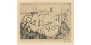 Georges Braque - Nu allongé, from Georges Braque