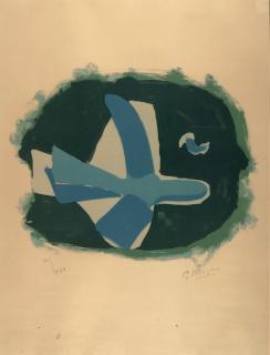 Georges Braque - Oiseau des forêts (Oiseau XVII).