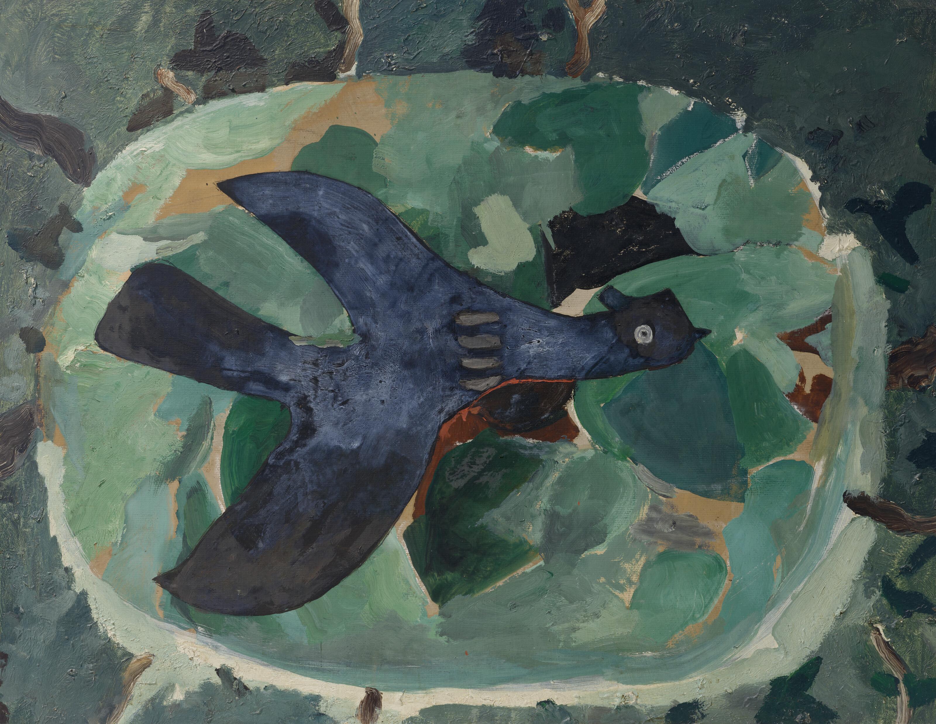 Georges Braque - Oiseau et feuillage