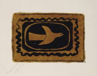 Georges Braque - Oiseau verni (Oiseau VII)