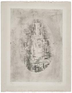 Georges Braque - Pal (Bouteille de Bass et verre sur une table)