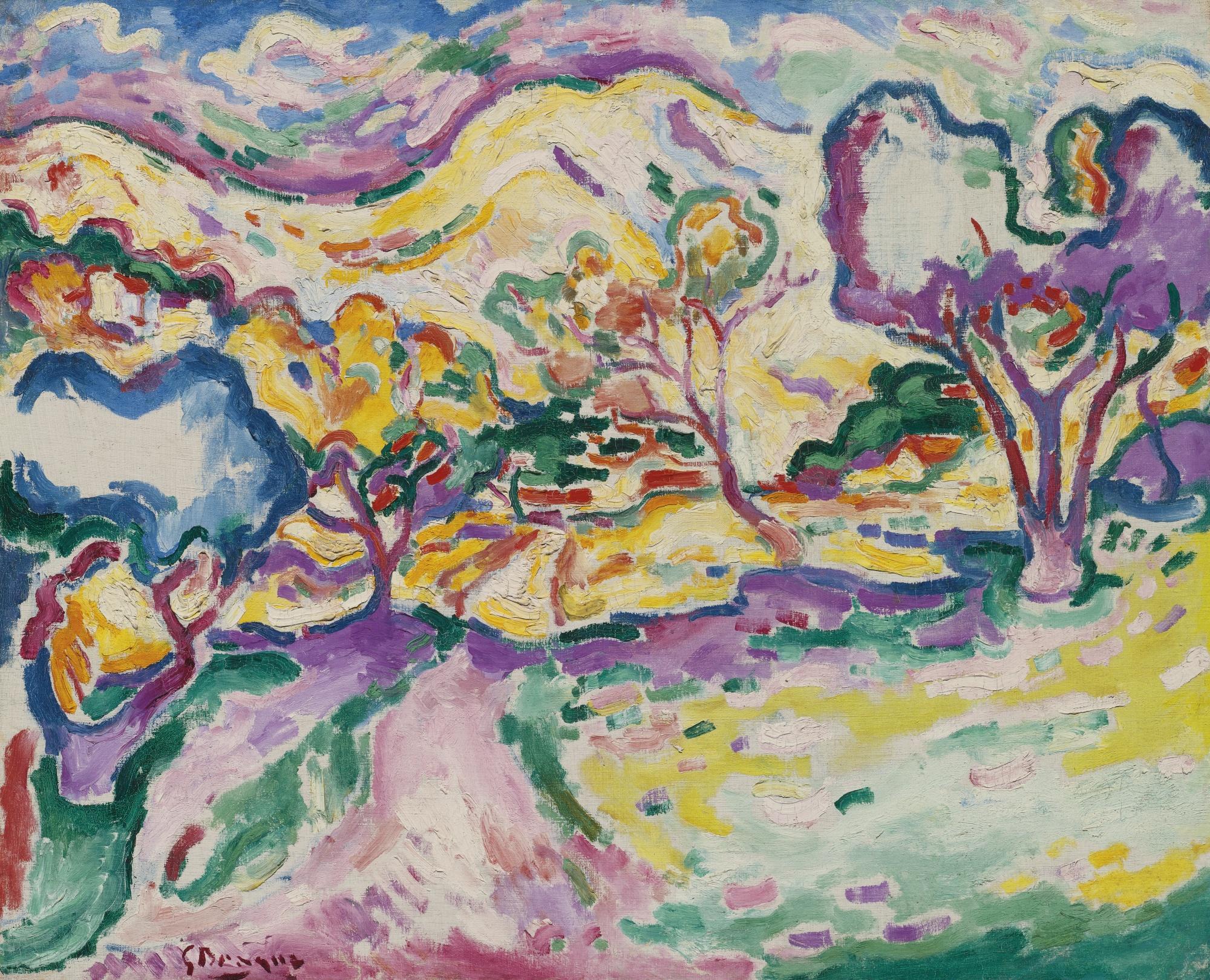 Georges Braque - Paysage À La Ciotat