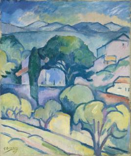 Georges Braque - Paysage de Provence, l\'Estaque