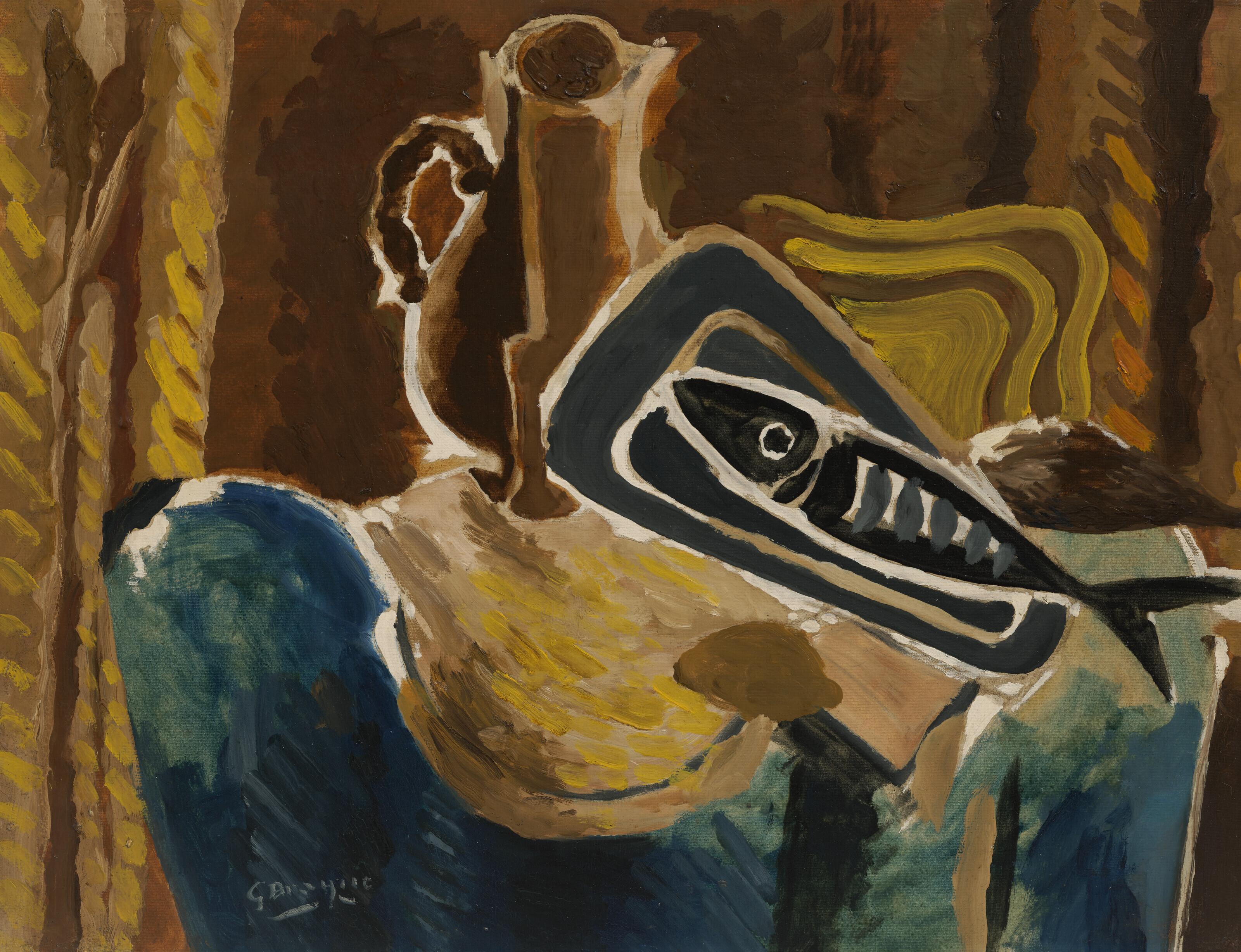 Georges Braque - Pichet et poisson