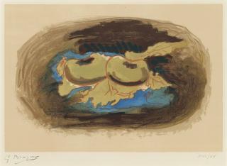 Georges Braque - Pommes Et Feuilles