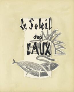 Georges Braque - René Char, Le soleil des eaux, J. Matarasso, Paris, 1949 (Vallier  47)
