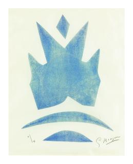 Georges Braque - Si Je Mourais Là-Bas: One Plate (See Vallier 181)