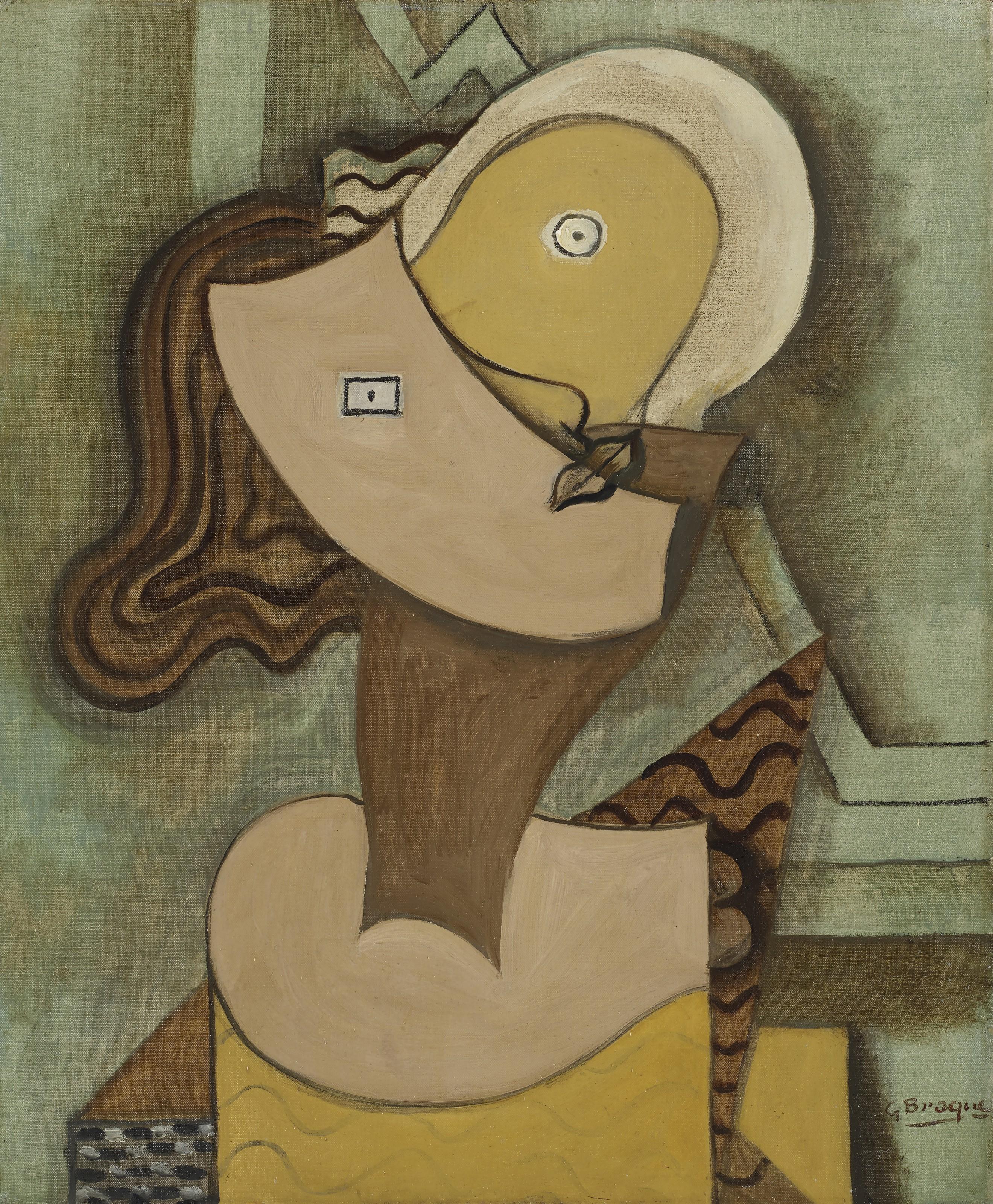 Georges Braque - Tête de femme III