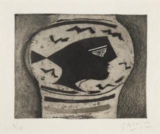 Georges Braque - Tête grecque