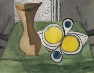 Georges Braque - Vase et fruits