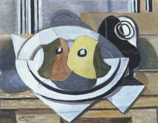 Georges Braque - Verre Et Assiette de Fruits
