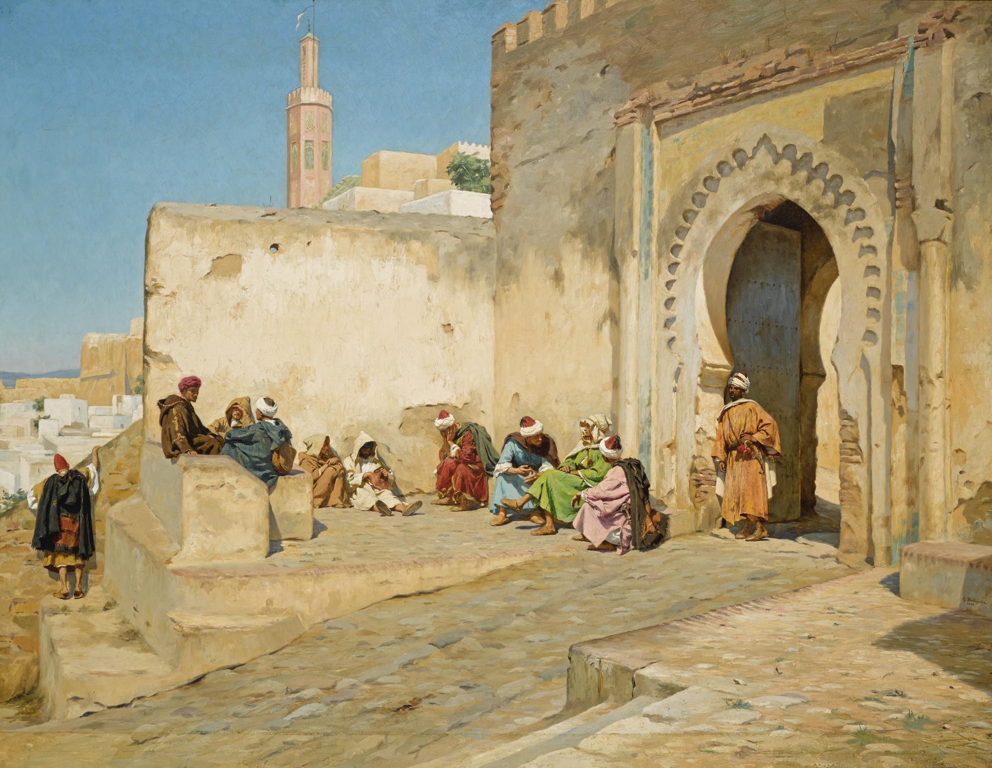 Georges Bretegnier - Frenchthe Kasbah Gate, Tangiers