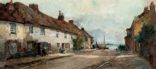 Georges Charles Haite, R.B.A., R.I. - Langstone, Hampshire