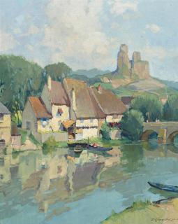 Georges Charles Robin - Le bords du rivière