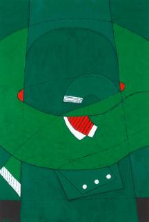 Georges Collignon - Composition abstraite.