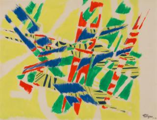 Georges Collignon - Composition abstraite