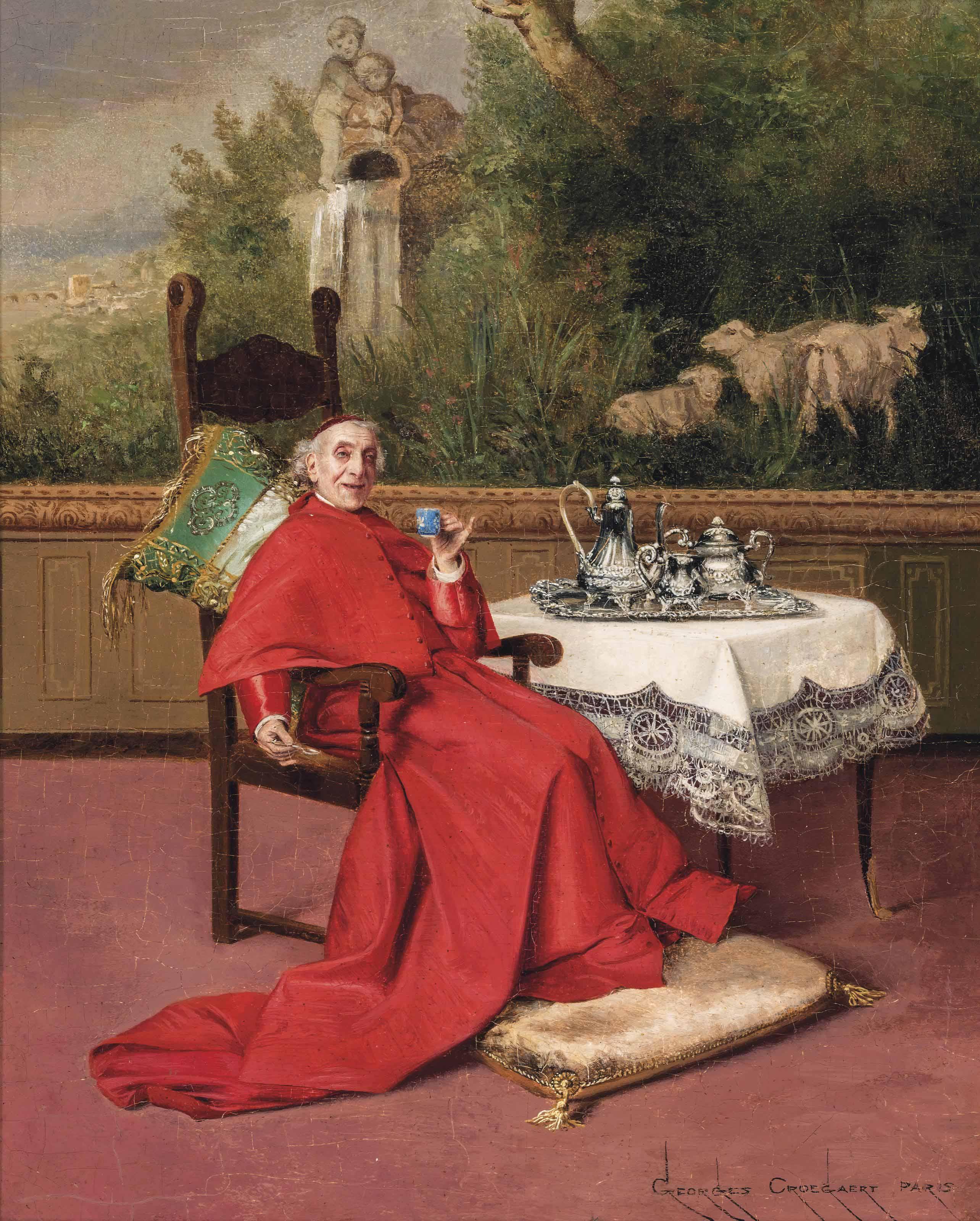 Georges Croegaert - A light refreshment