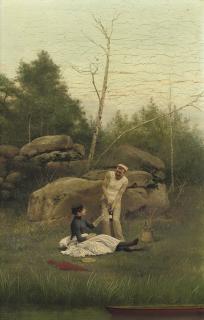 Georges Croegaert - A Quiet Drink