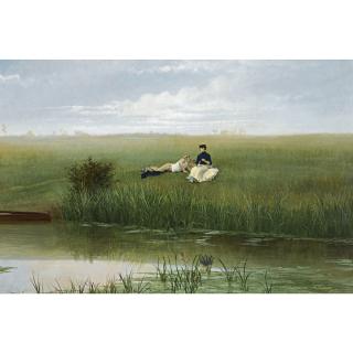 Georges Croegaert - Belgian le Repos Des Canotiers