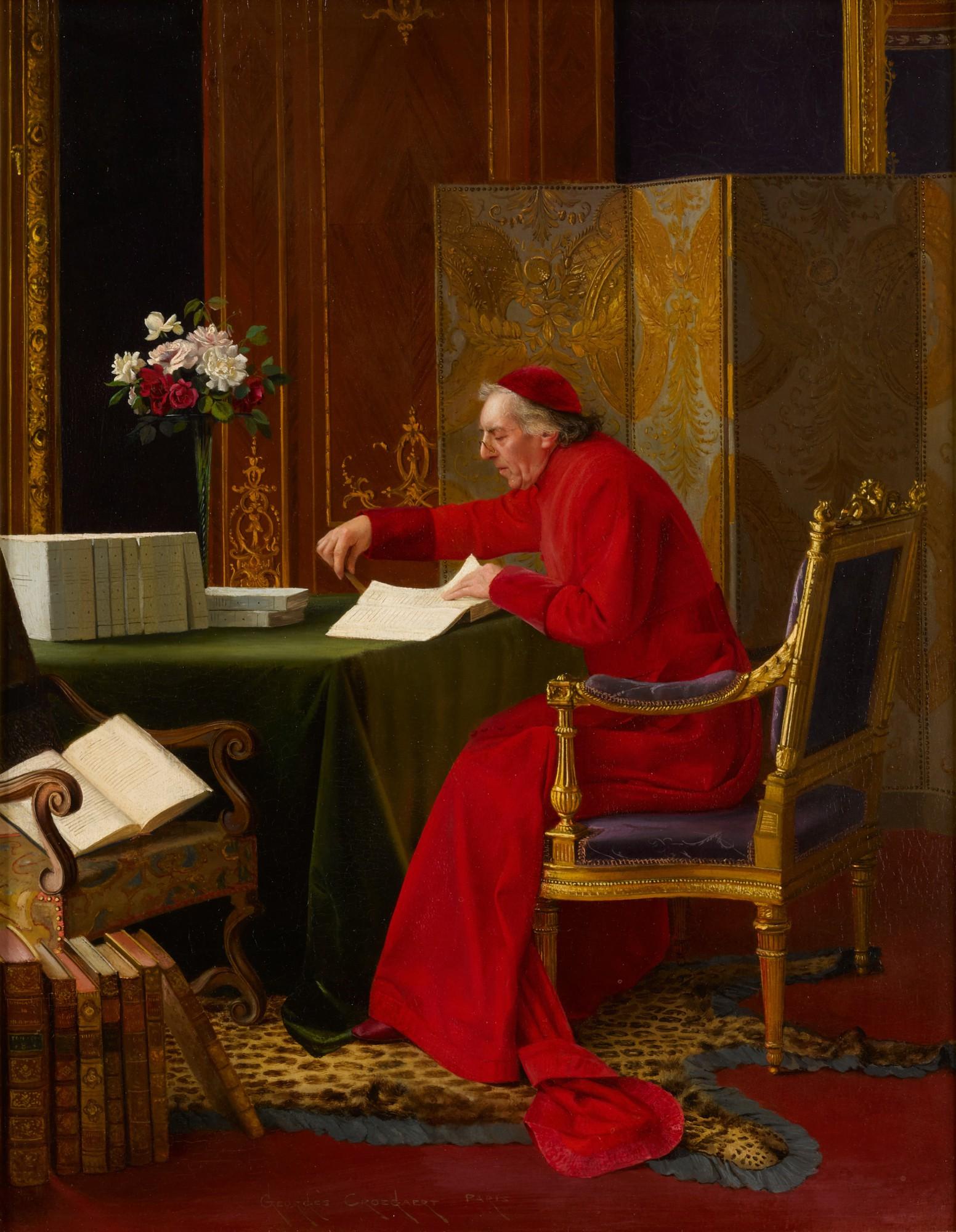 Georges Croegaert - Cutting the Pages