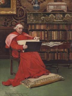 Georges Croegaert - In The Library