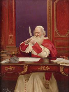 Georges Croegaert - Sharpening The Quill