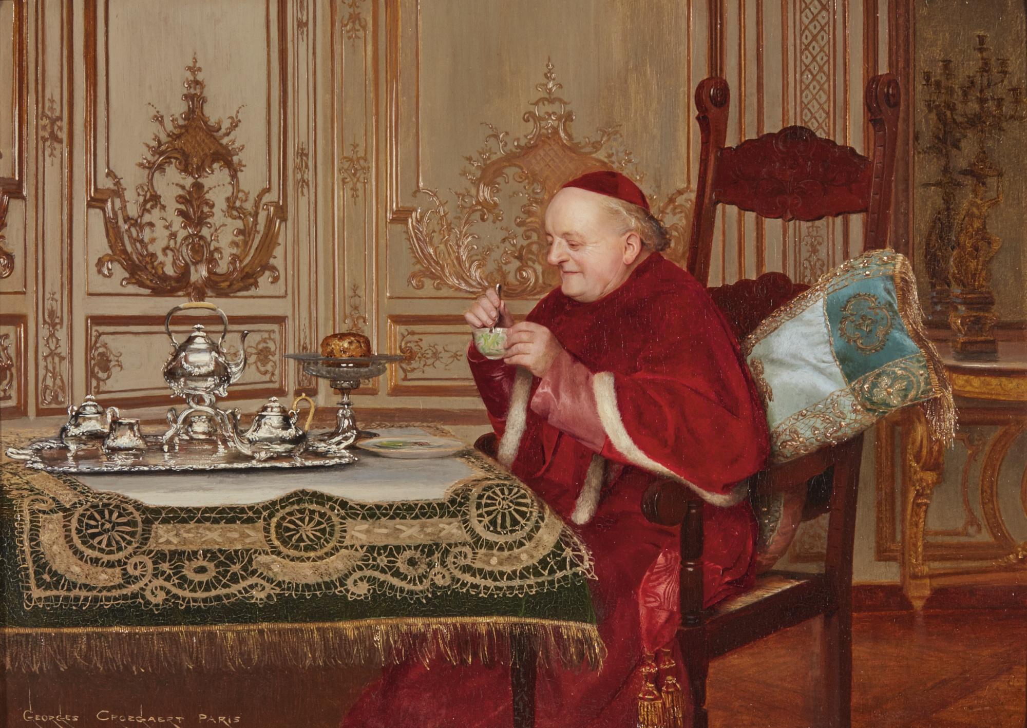 Georges Croegaert - Teatime