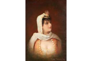 Georges Croegaert - Turkish Girl
