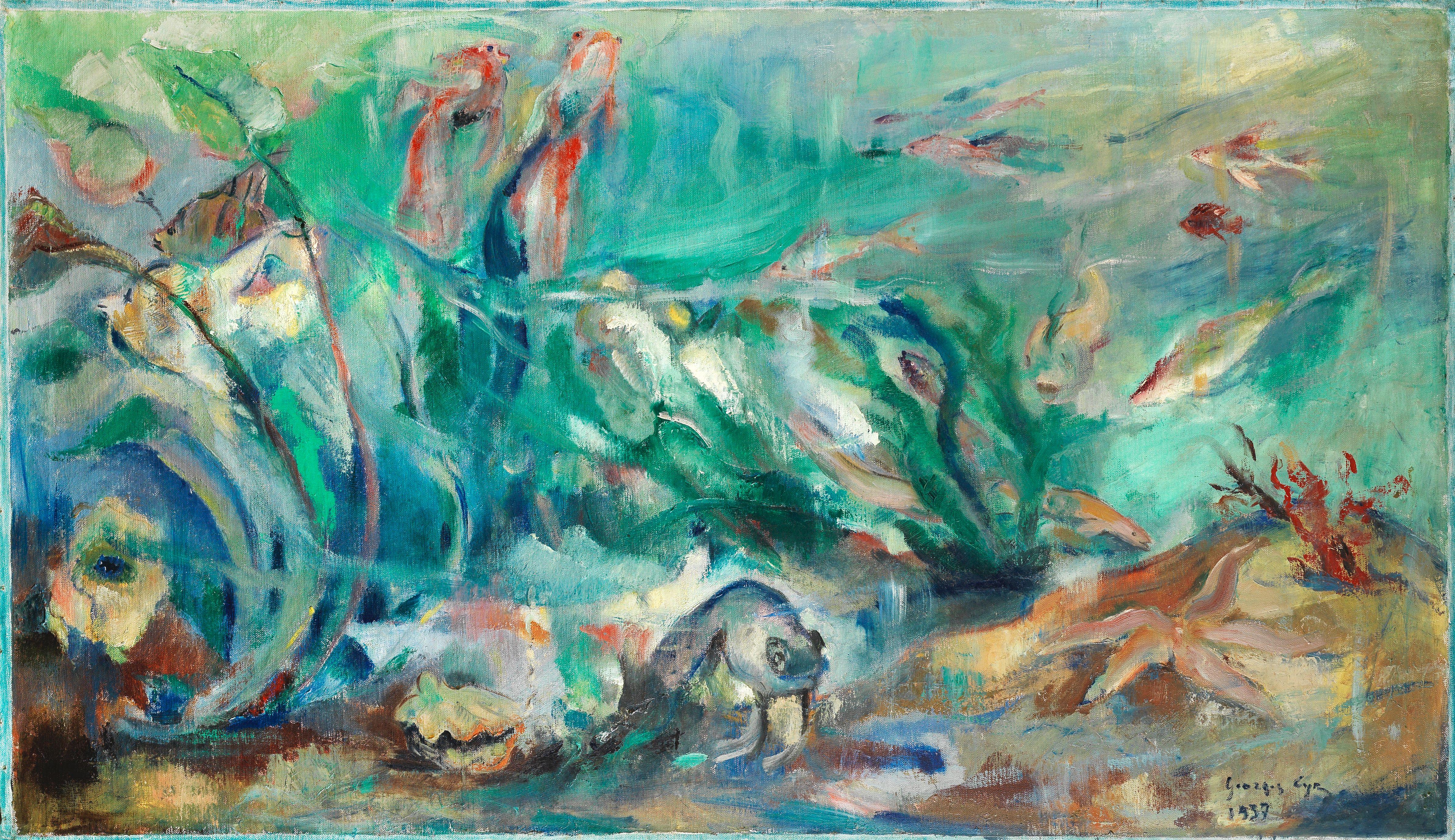 Georges Cyr - L\'Aquarium (Homage to Antoni Gaudi)