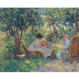 Georges d\' Espagnat - Au Jardin