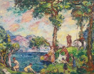 Georges D\' Espagnat - Paysage Animé