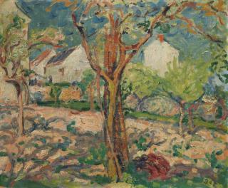 Georges D\' Espagnat - Verger Au Printemps