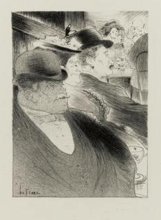 Georges de Feure - Cabaret á Montmartre