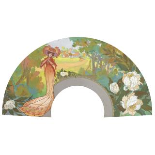 Georges de Feure - French Eventail Symboliste