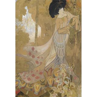Georges de Feure - French Fleurs D\'Automne