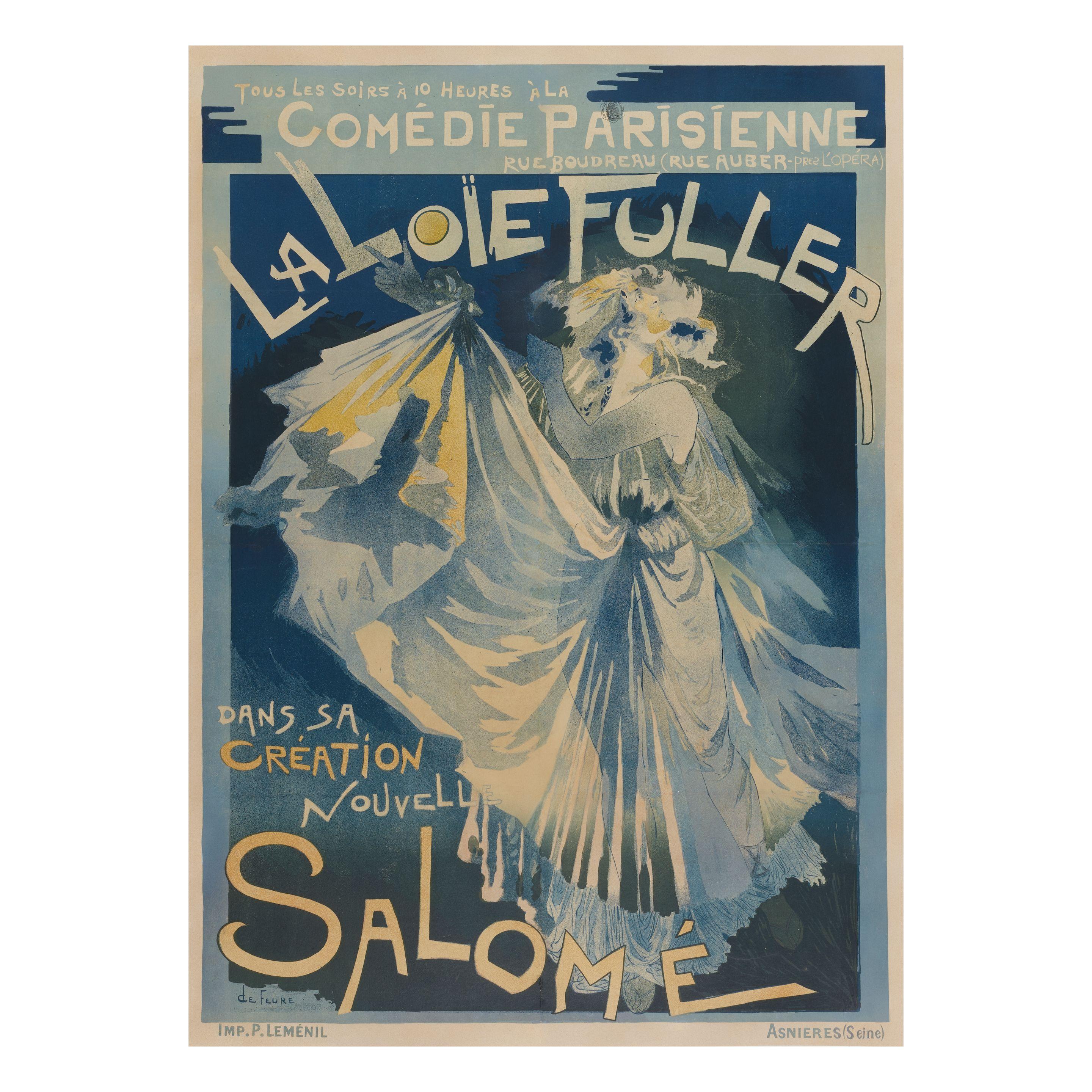 Georges De Feure - La Loïe Fuller dans sa Création Nouvelle Salomé
