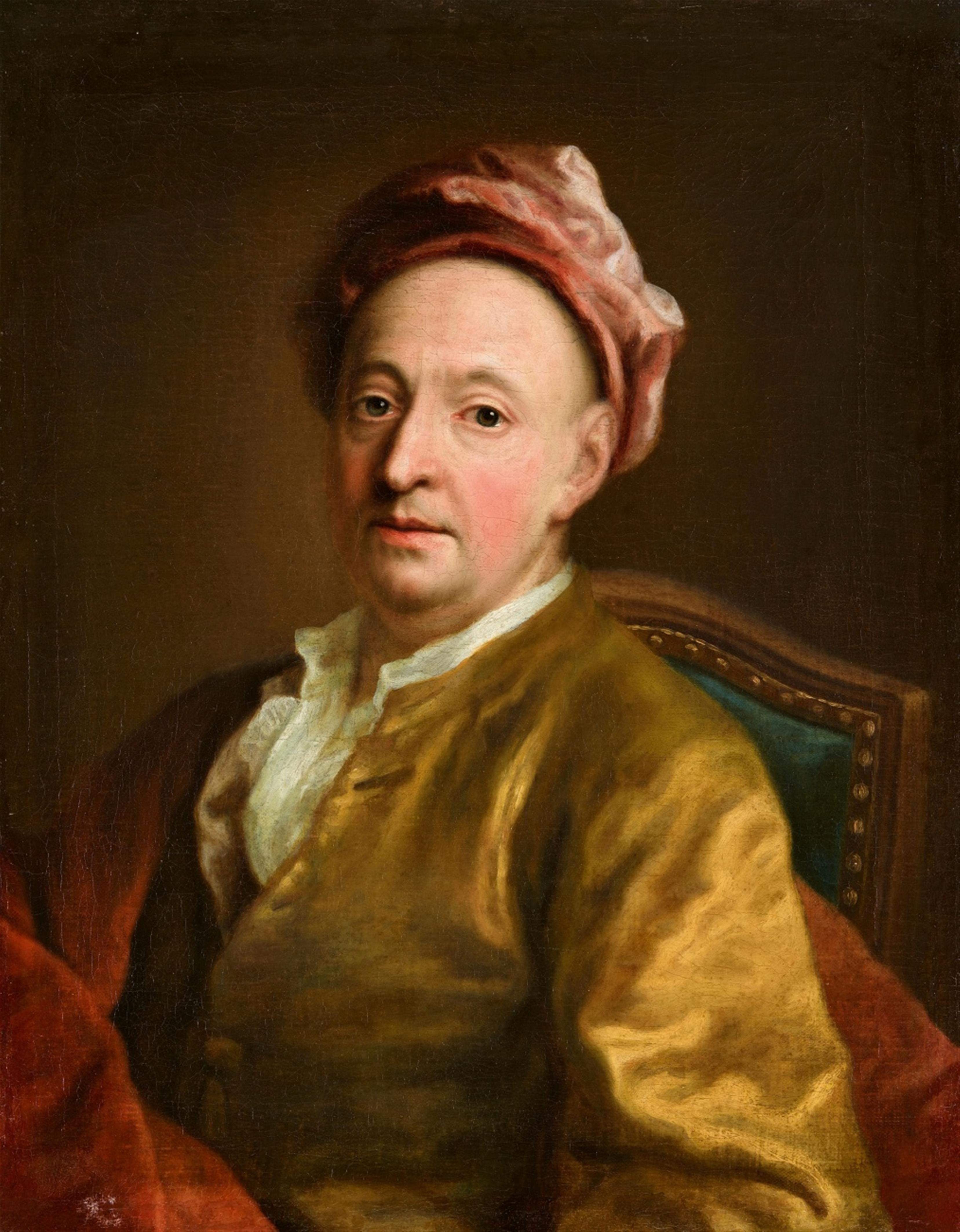 Georges Desmarées - Selbstportrait des Malers